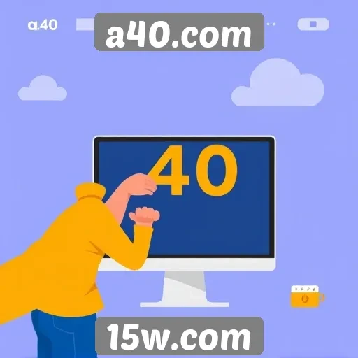 experiência do usuário no a40.com é otimizada